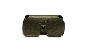 Estojo em pele Leather Case Khaki